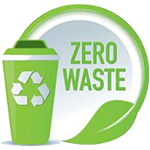 zero waste airless pump cosmetic jar