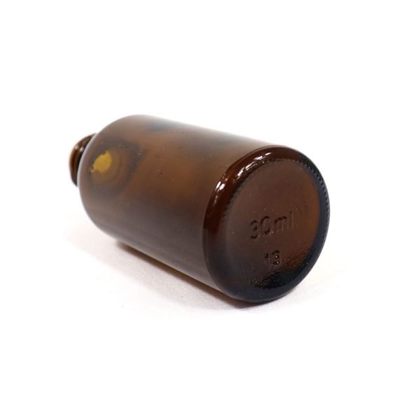 Empty Amber Glass Dropper Bottle Wholesale - Image 2