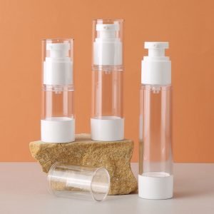 airless serum pump bottle