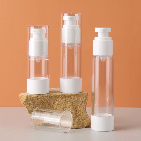 airless serum pump bottle