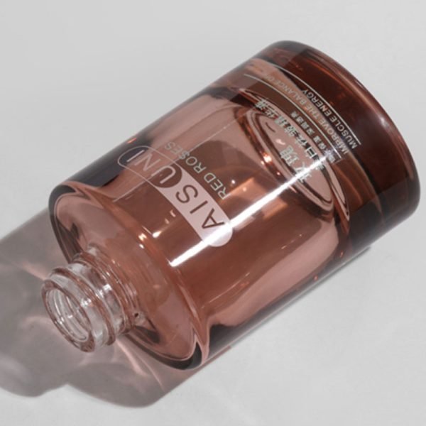custom logo printing cosmetic bottle