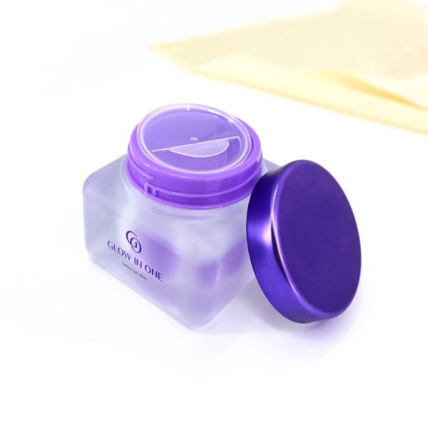 Colorful Acrylic Jars with Lids for Cosmetic Packaging - Image 4