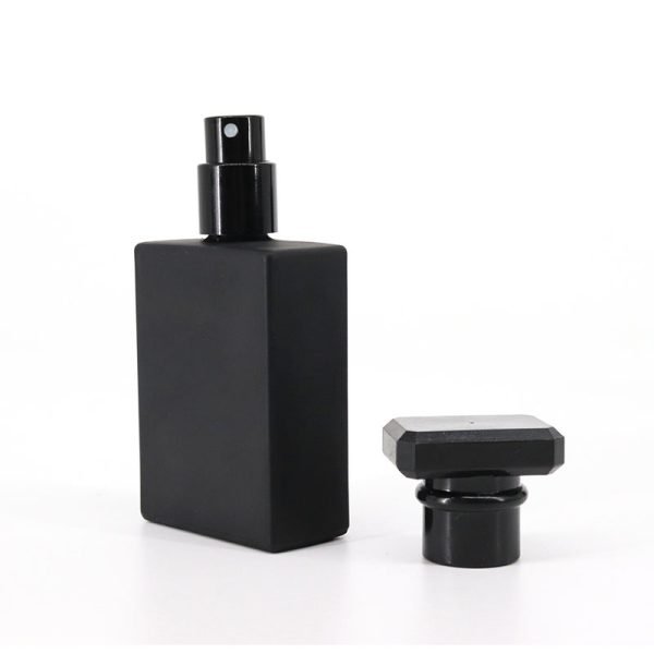 Black Men's Cologne Bottle Custom 30ML 50ML 100ML