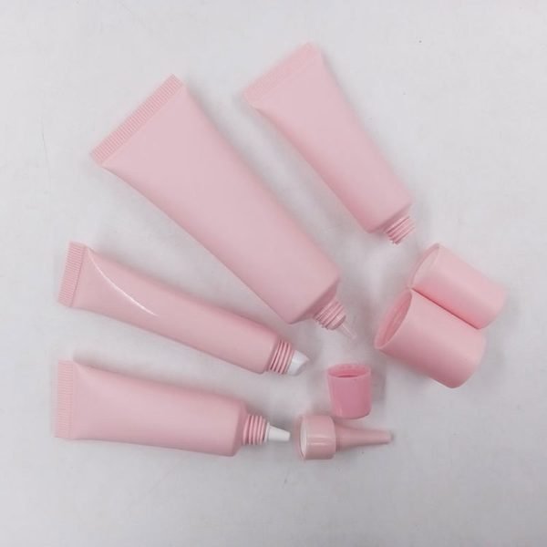 pink lip gloss tube