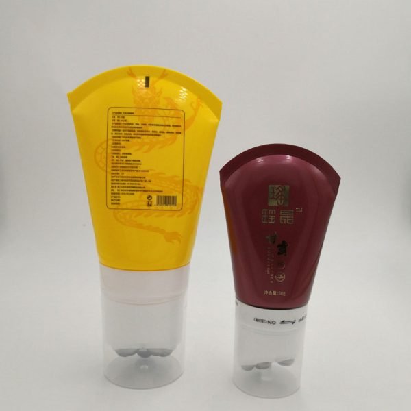 plastic squeeze tube with applicator