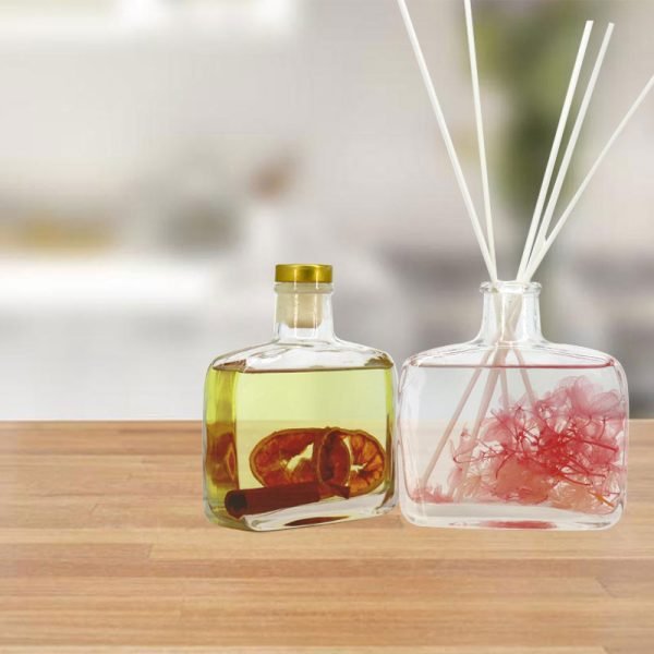 Empty Reed Diffuser Bottle Clear Glass Air Freshener Bottle - Image 9