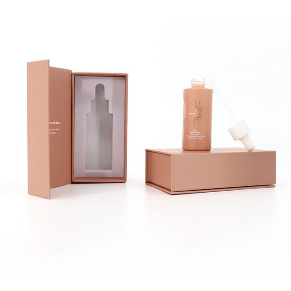 Serum Bottle with Box Packaging