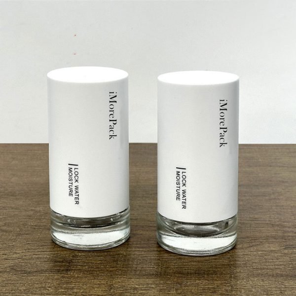 30ml glass lotion pump bottle
