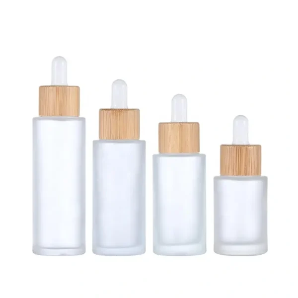 bamboo cap essential oil dropper bottle