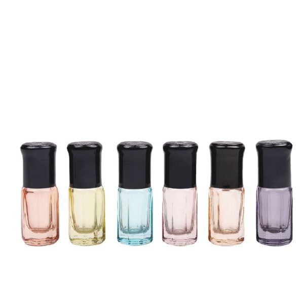empty perfume sample bottle