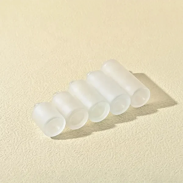 frosted glass bottle for essential oil