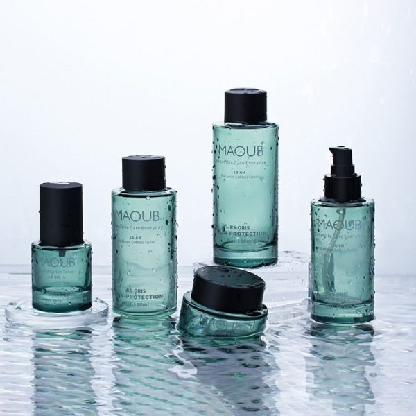 thick bottom glass cosmetic bottles