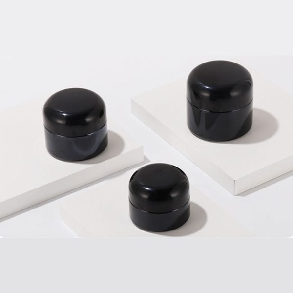 Black Cosmetic Containers Wholesale