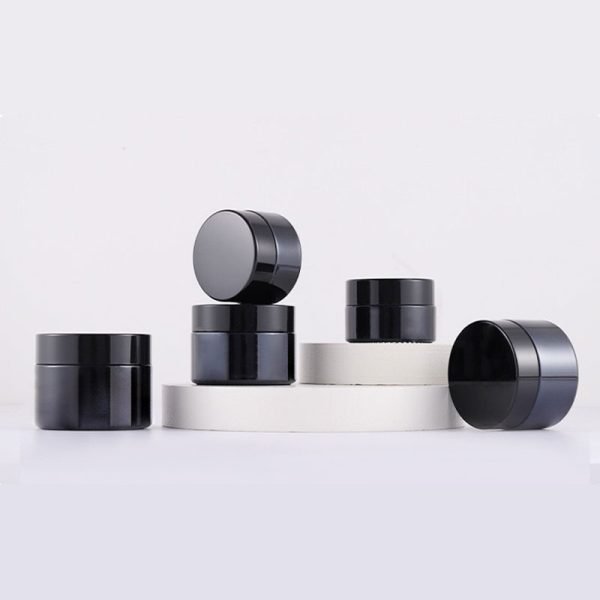 Ultraviolet Black Cream Jar Empty