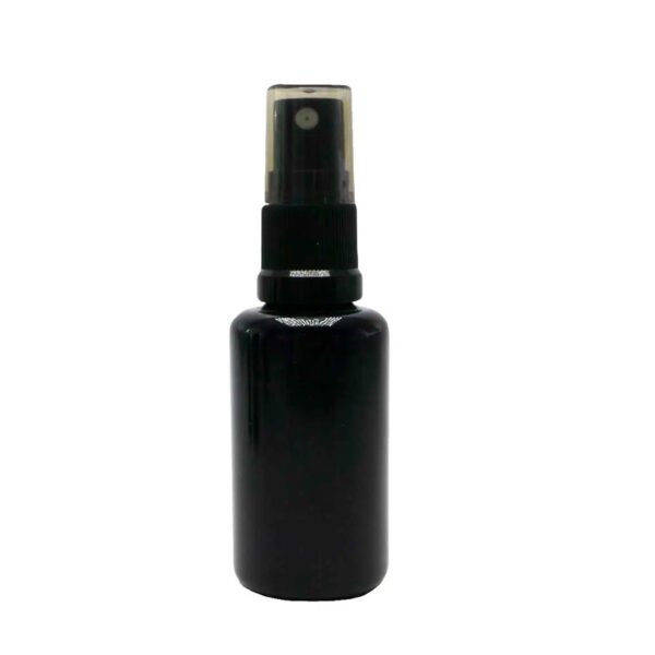 Empty Miron Violet Glass Bottles with Treatment Pump & Cap - Image 12