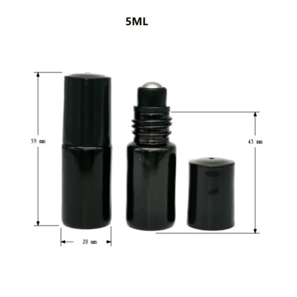 5ml roller bottle miron violet glass bottle