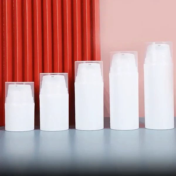PP Plastic Airless Bottle Vacuum Cosmetic Travel Container - Image 2
