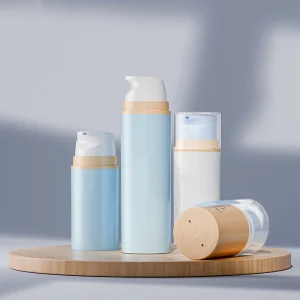PP Plastic Airless Bottle Vacuum Cosmetic Travel Container