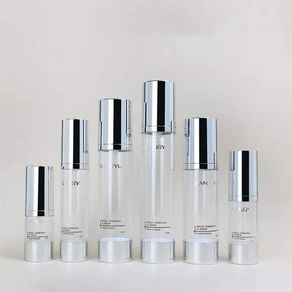 AS plastic airless pump lotion bottles