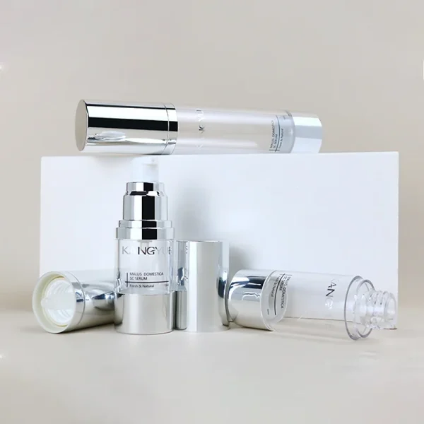 luxury airless cosmetic packaging bottles