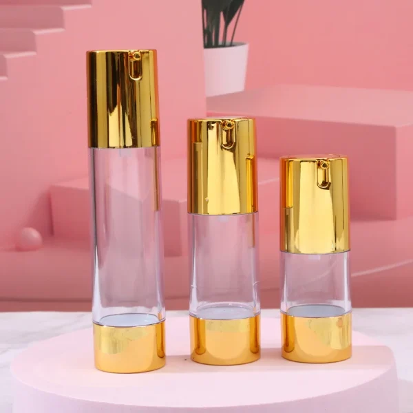 small pump bottle for skincare packaging