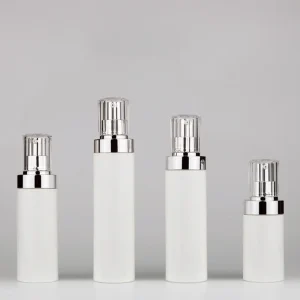 White PP Airless Pump Bottle