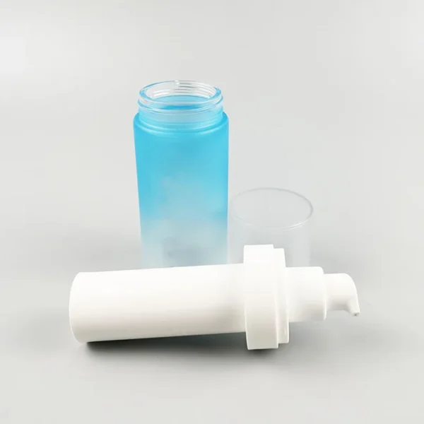 1oz airless glass pump bottle