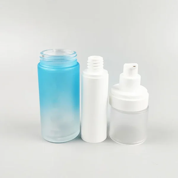30ml airless pump bottle gradient printing