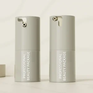 left-right lock serum pump bottle