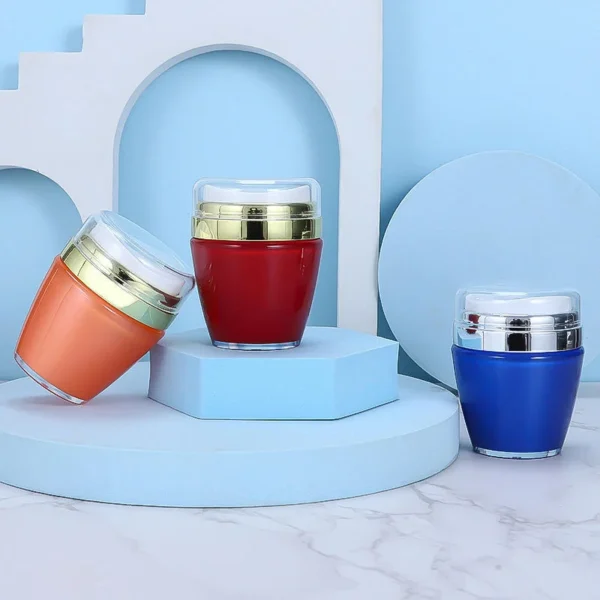 acrylic jar with lid
