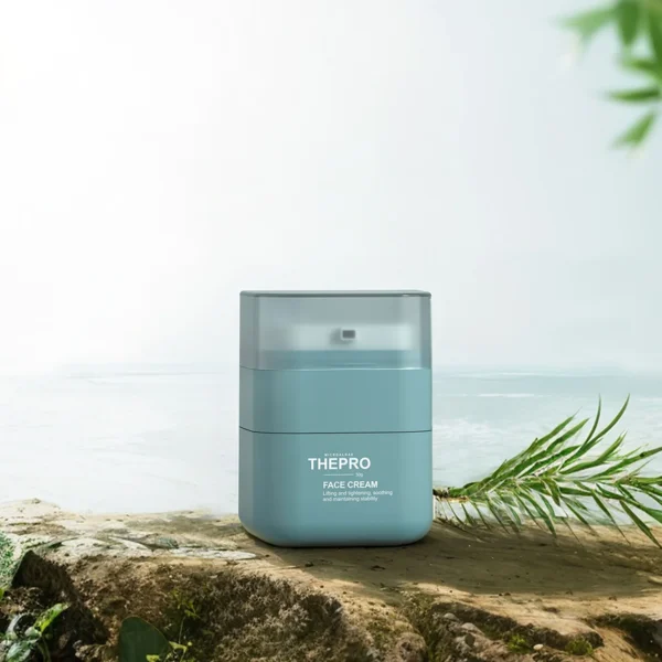 airless pump eye cream jar