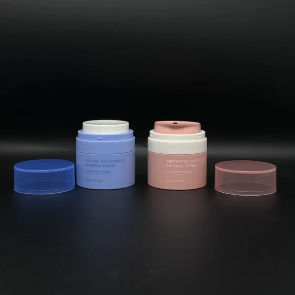 custom printing airless pump jar