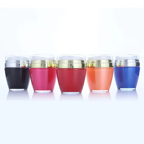 cosmetic jars with lids