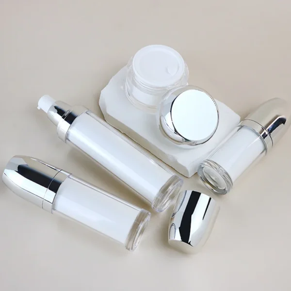 dual chamber airless pump bottles