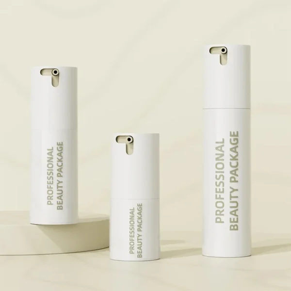 left-right twist lock airless pump bottles