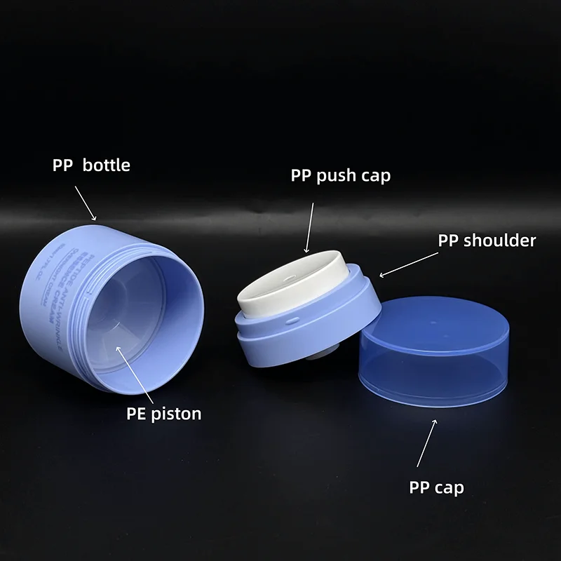 airless pump cosmetic container