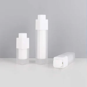 square airless pump bottle