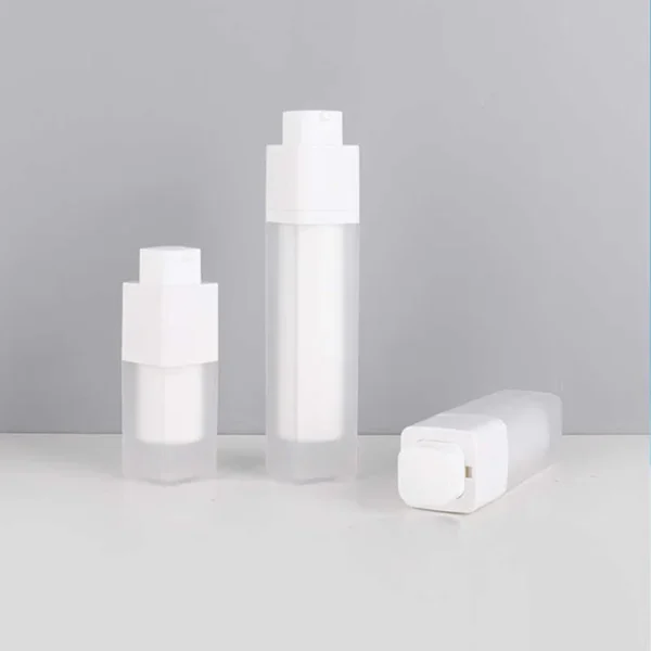 square airless pump bottle