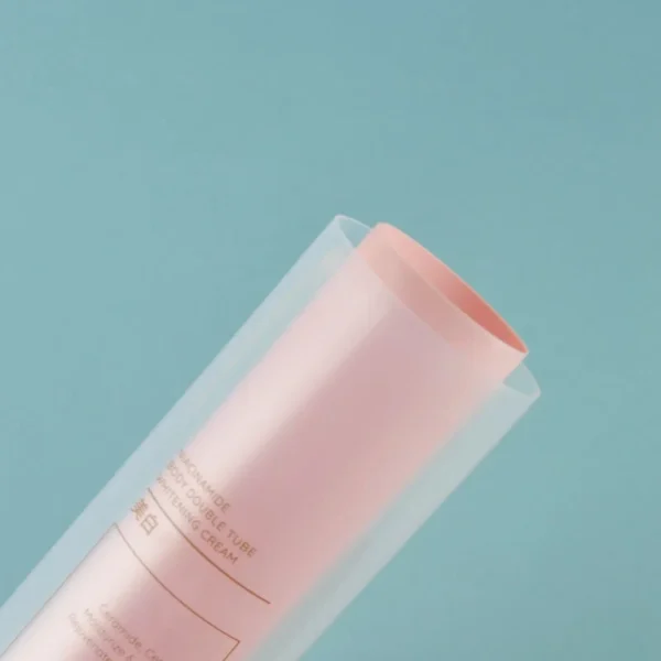 2 in 1 squeeze tube plastic container