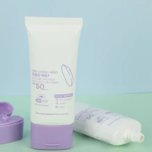 50ml oval PE cosmetic tube