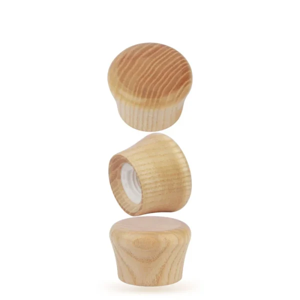 bamboo lid kraft paper cosmetic tube