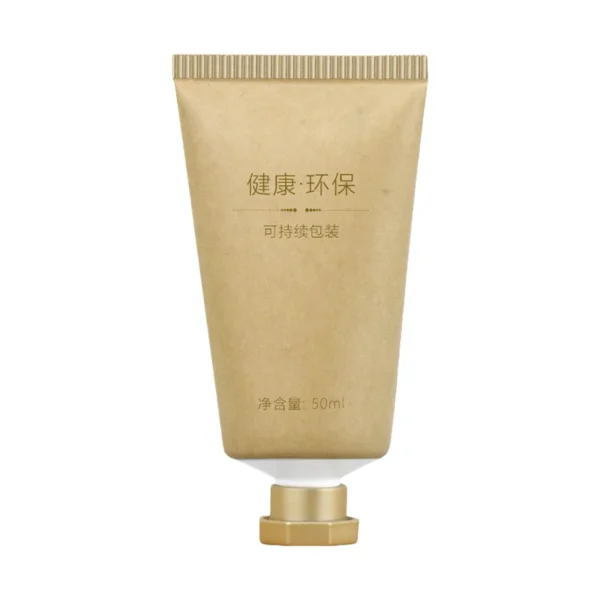 biodegradable kraft paper skincare tubes
