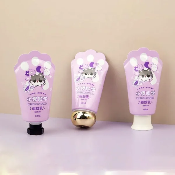 child facial cleanser squeeze tube