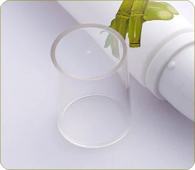 clear outer cap sugarcane tube