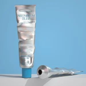 collapsible aluminium squeeze toothpaste tube
