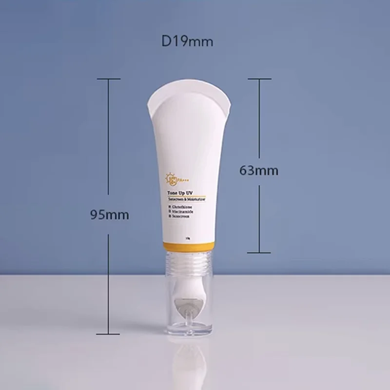 D19 squeeze eye cream packaging tube