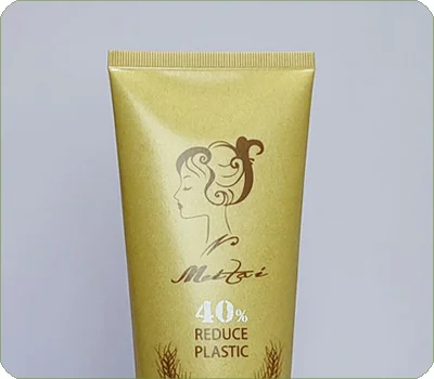 custom kraft paper cosmetic packaging tube