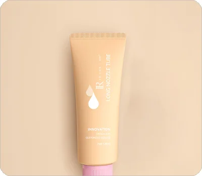 custom logo printing hair care tube