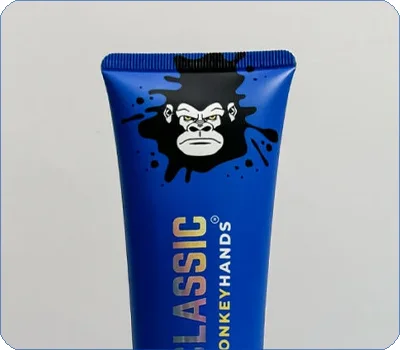 custom squeeze facial cleanser tube