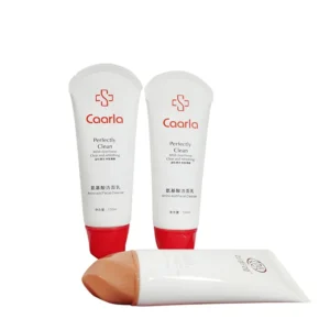 custom printing hand cream tube with special nozzle tip
